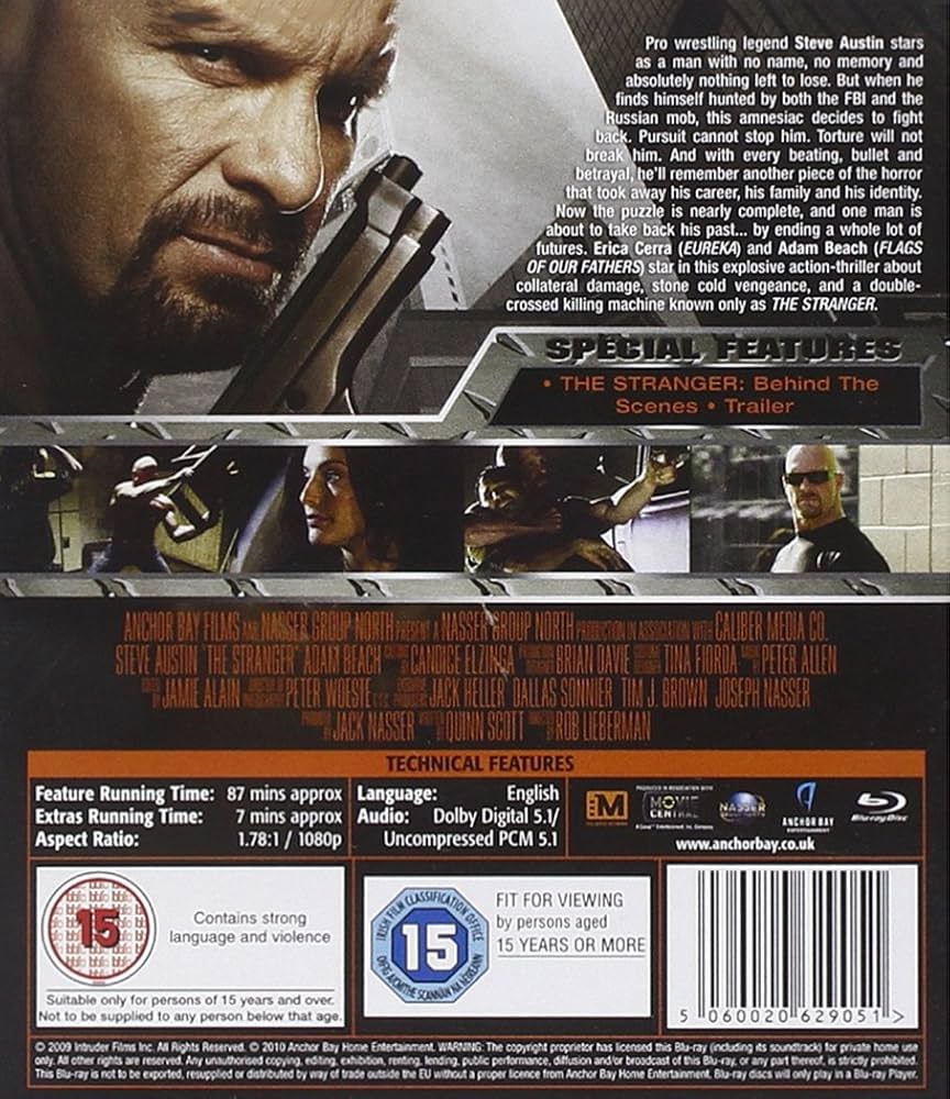 THE STRANGER　DVD The Stranger (DVD, 2010) Widescreen Edition Stone Cold Steve